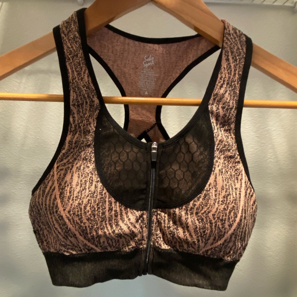 🟢ZIP Sports Bra